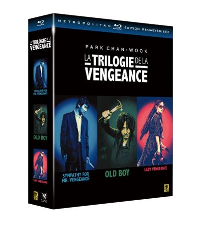 Coffret La Trilogie De La Vengeance Blu-ray
