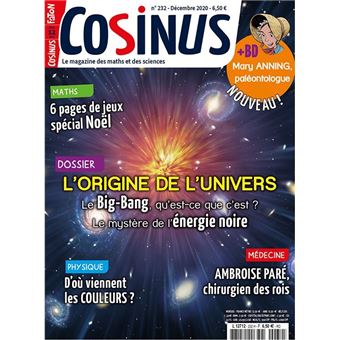 Cosinus n°232 - L'origine de l'univers - Décembre 2020