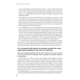 La fraternité, notre combat !