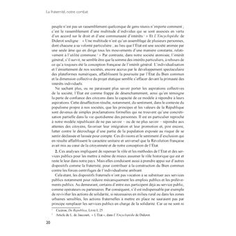 La fraternité, notre combat !