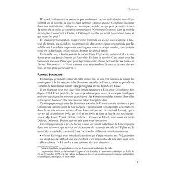 La fraternité, notre combat !