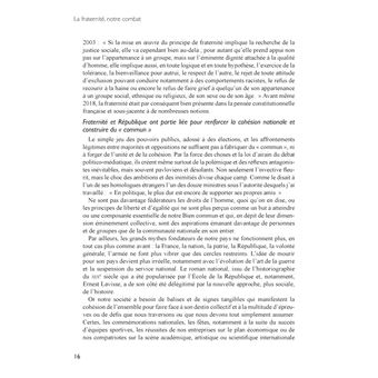 La fraternité, notre combat !