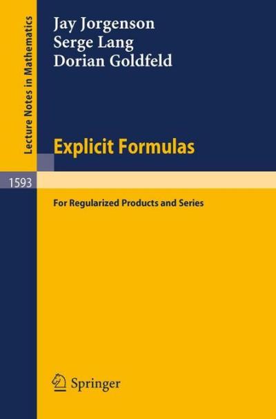 Explicit formulas