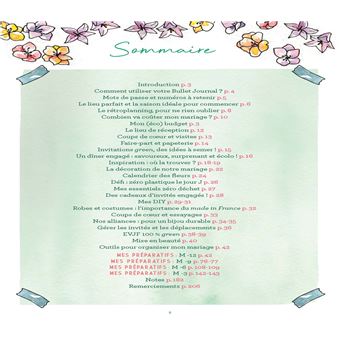 Mon mariage éco-friendly - Le bullet journal pour mettre votre jour J au vert