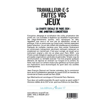 Travailleur.e.s., faites vos Jeux