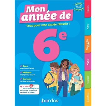 L'année de 6e - Tout pour réussir