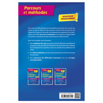 Remise à niveau Physique-Chimie - De la Terminale aux CPGE - nouveaux programmes