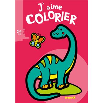 J'aime colorier (2-4 ans) (Diplodocus)