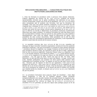 Histoire de la procédure civile chez les Romains