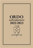 Ordo Solesmensis 2022/2023
