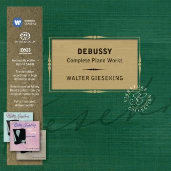 Complete piano works - Claude Debussy - Super Audio CD - Achat