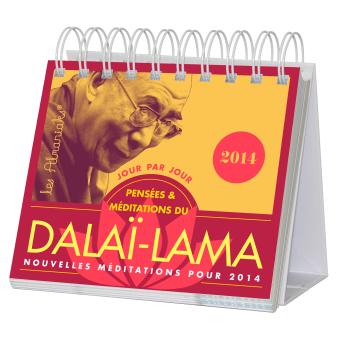 Calendrier Almaniak 2014 Pensées et méditations du Dalaï-Lama - 1