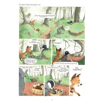 La Famille Blaireau-Renard - La Famille Blaireau-Renard présente les arbres