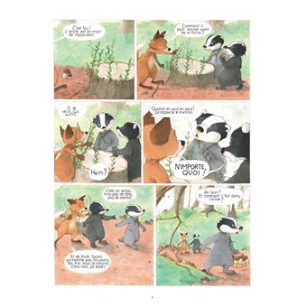 La Famille Blaireau-Renard - La Famille Blaireau-Renard présente les arbres