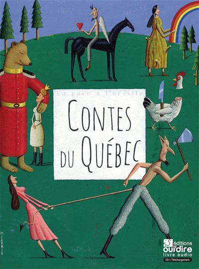 Contes du Québec - Jocelyn Berube - Texte lu (CD)