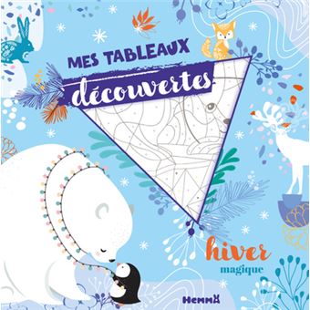 Mes tableaux découvertes - Hiver magique
