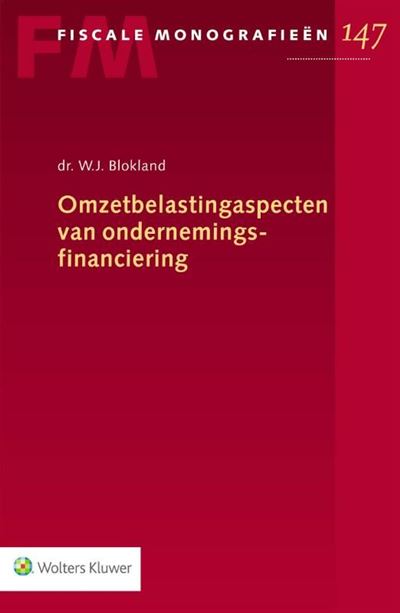 Omzetbelastingaspecten van ondernemingsfinanciering