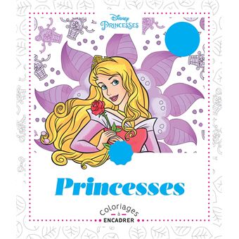 Coloriages à encadrer Disney Princesses