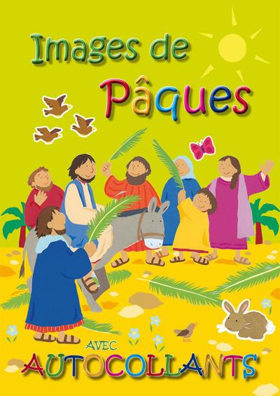 Images de Pâques avec autocollants