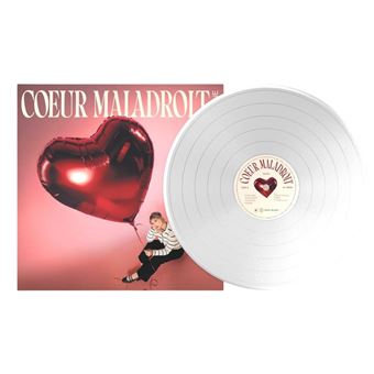 Cœur maladroit Vinyle Blanc