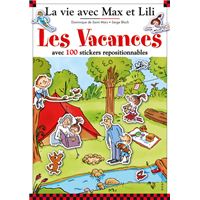 Livre stickers Max fan de vacances