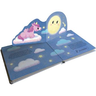 Ballon + Livre pop-up Les licornes