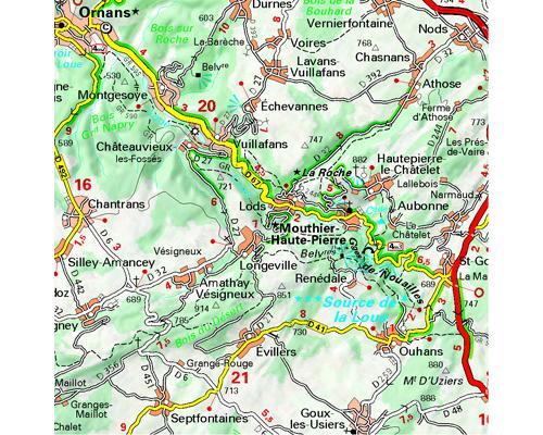 carte michelin du jura Doubs Jura Echelle 1 150 000 Broche Collectif Michelin Achat Livre Fnac carte michelin du jura