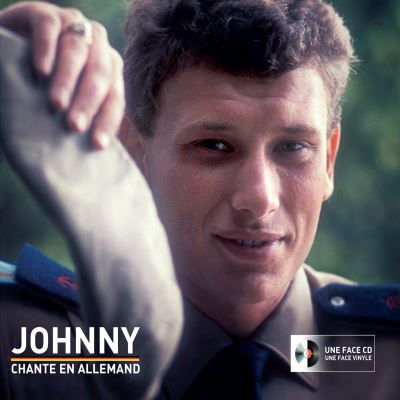 Johnny hallyday chante en allemand/cd inclus face vinyle