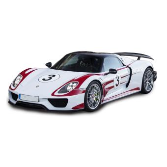 Voiture télécommandée Porsche 918 Spyder RC blanche • Voitures  Télécommandées