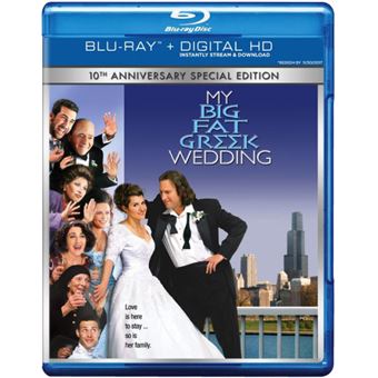 My Big Fat Greek Wedding Blu-Ray - Blu-Ray - Joel Zwick - Nia.