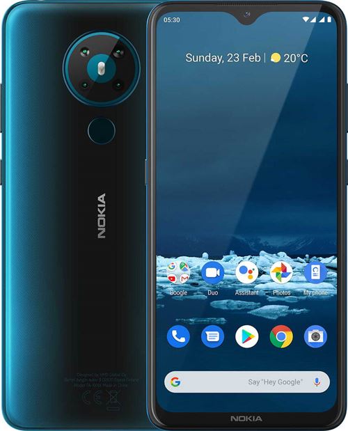 NOKIA 5.3 GREEN 4G 6,55 13+5+2+2+8MP 64GB