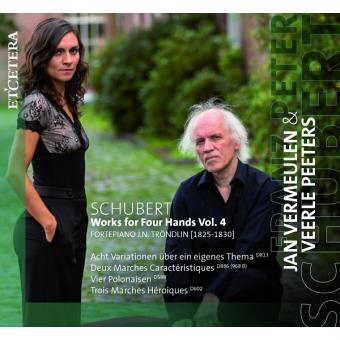 Works for Four Hands Volume 4 - Franz Schubert - Jan Vermeulen - CD ...