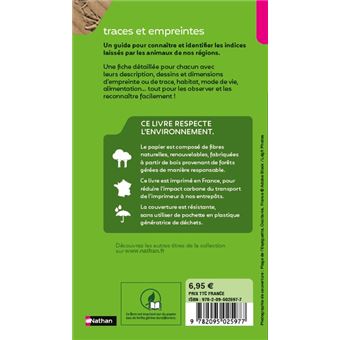 Miniguide tout terrain : Traces et empreintes