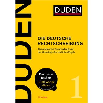 DUDEN - DIE DEUTSCHE RECHTSCHREIBUNG