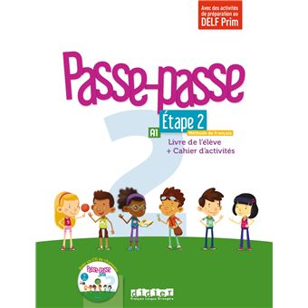 Passe-passe 2 - Etape 2 - Livre + Cahier d'activités + CD mp3