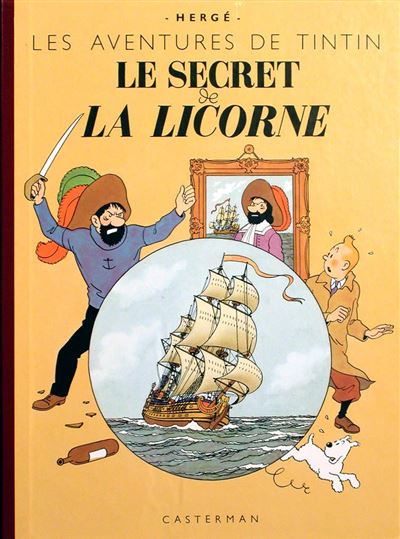 Le Secret de La Licorne -  Hergé - cartonné