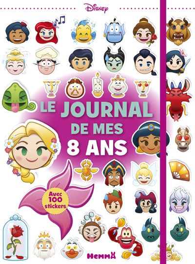Disney Le journal de mes 8 ans princesses