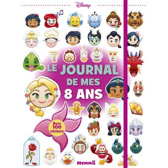 Disney Emoji Le journal de mes 8 ans (Princesses)