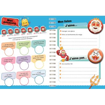 Disney Emoji Le journal de mes 8 ans (Princesses)