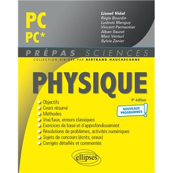 Physique PC/PC* - Programme 2022