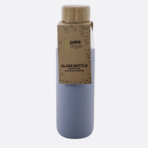 Point-Virgule Glass Bottle Fog Blue 580ML