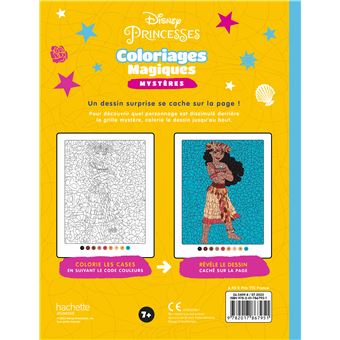 DISNEY PRINCESSES - Coloriages Magiques - Mystères