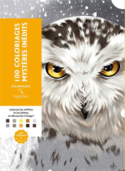 100 coloriages mystères inédits - William Bal - broché