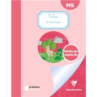 Mon cahier d’écriture MS (2024) - Cahier