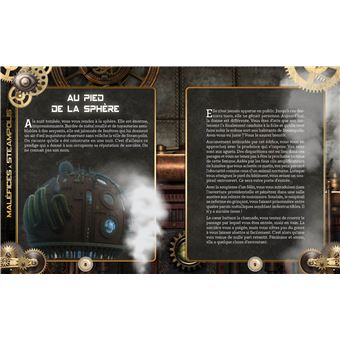 Escape book teens - Maléfice à Steampolis