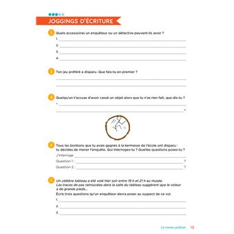 En route pour la production d'écrits CM - Policier, fable et art. de presse - 2023 - Cahier élève