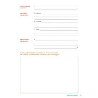 En route pour la production d'écrits CM - Policier, fable et art. de presse - 2023 - Cahier élève