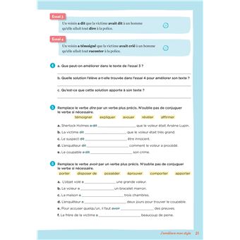 En route pour la production d'écrits CM - Policier, fable et art. de presse - 2023 - Cahier élève