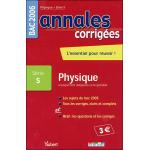 Annales corrigées Vuibert Bac Physique S obligatoire et spécialité