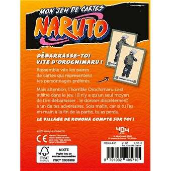 Naruto - Mon jeu de cartes